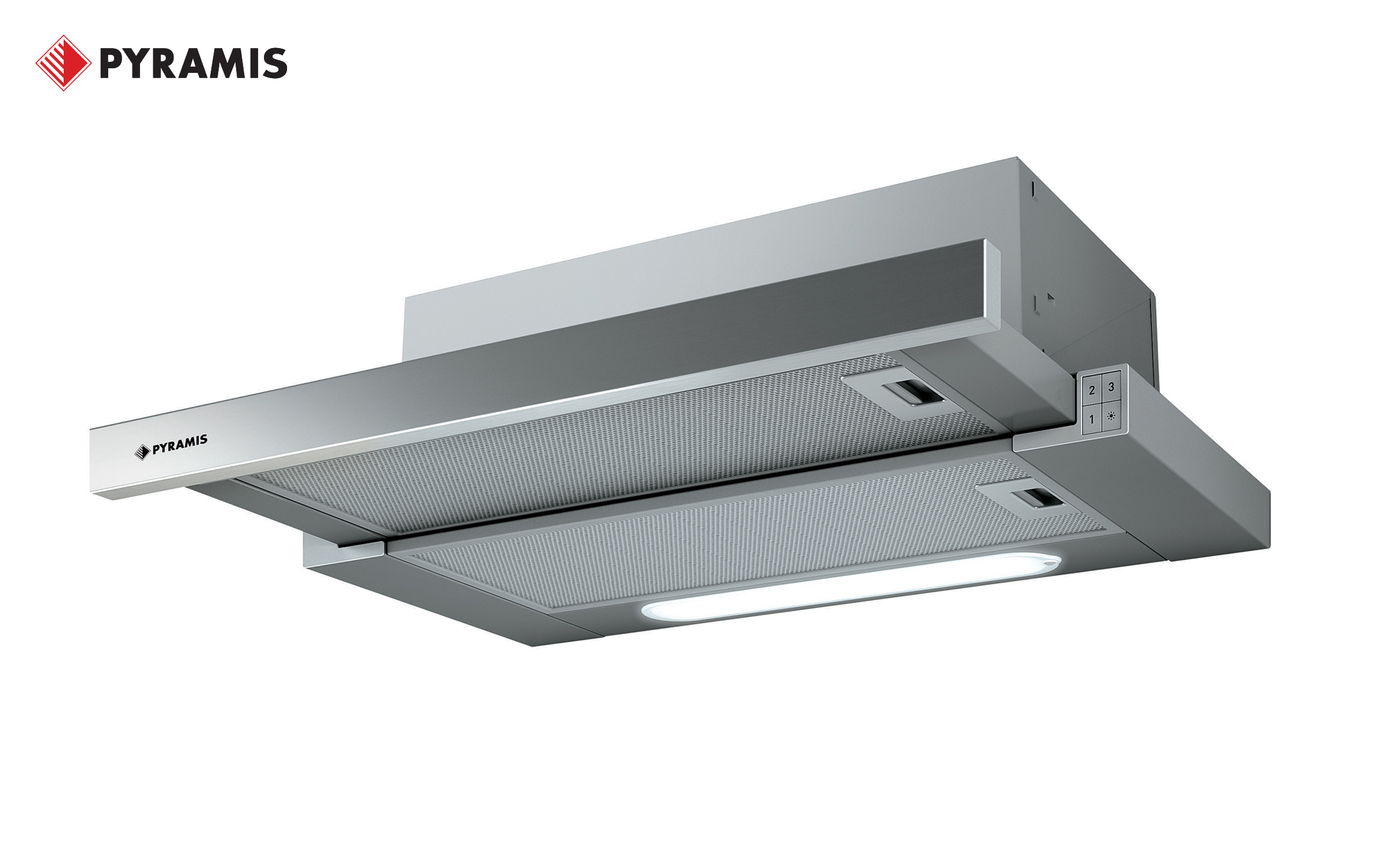 Hota Pyramis telescopica 60 cm, inox  1